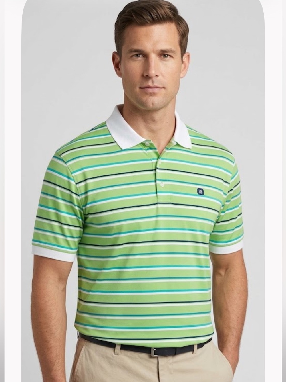 Brooks Brothers St Andrews Link Polo Shirt Gorpcore Golfer Large